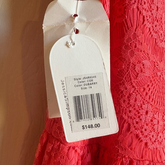 Jessica Simpson Lace Cut Out Dress - Picture 5 of 13